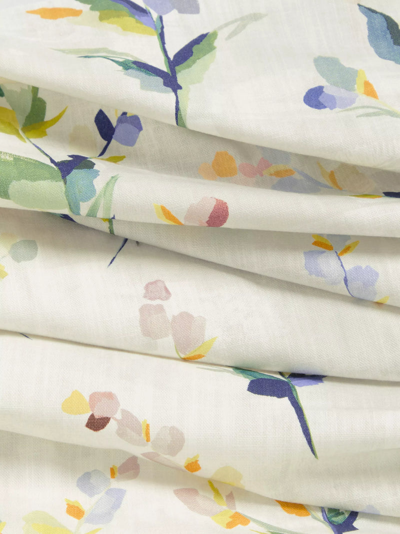 John Lewis Wildflower Sprigs furnishing fabric multi (British brand)
