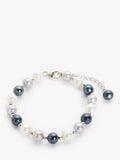 Lido freshwater pearl sterling silver bracelet, imported from the UK