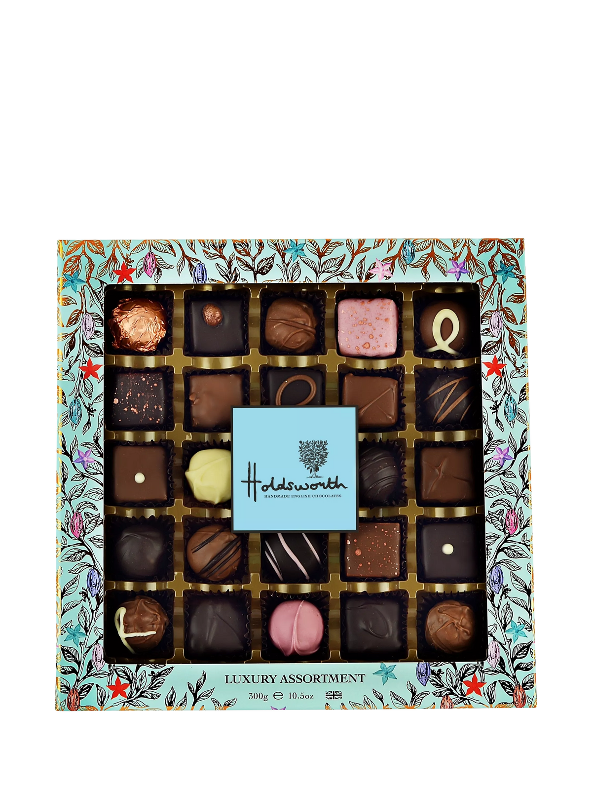 Holdsworth luxury chocolate assortment box 300g, UK version