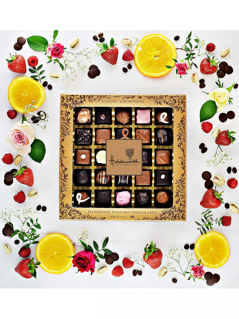 Holdsworth luxury chocolate assortment box 300g, UK version