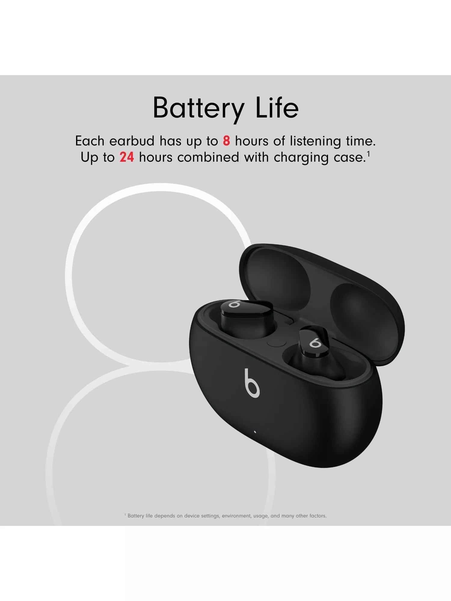 Beats Studio Buds true wireless earbuds with ANC - British product