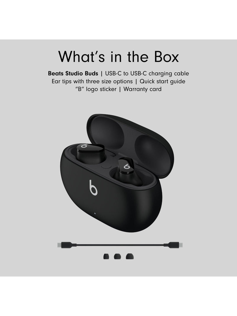 Beats Studio Buds true wireless earbuds with ANC - British product