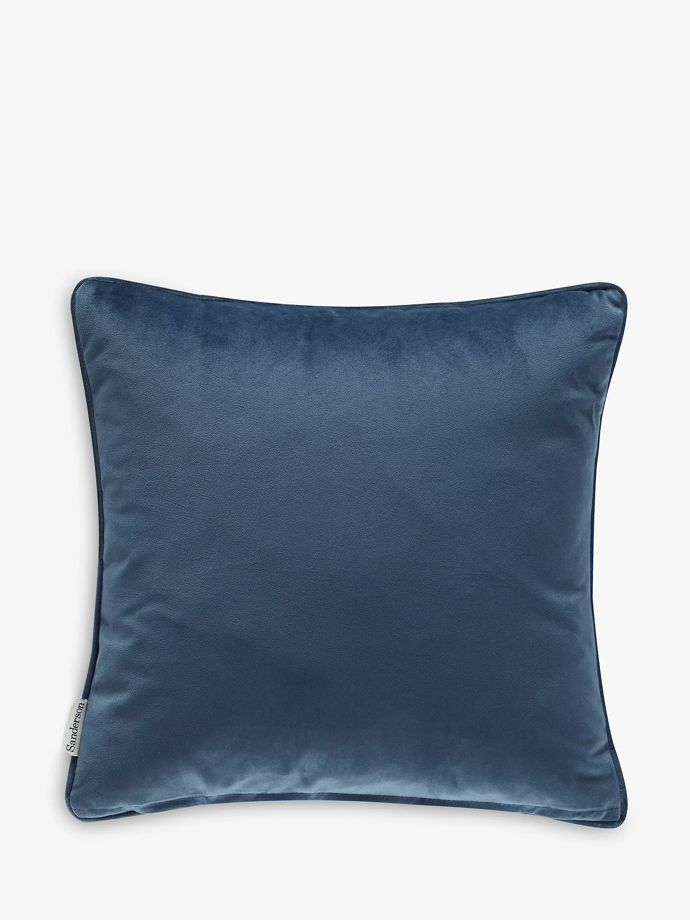 Sanderson lemur cushion blue 43cm, UK version