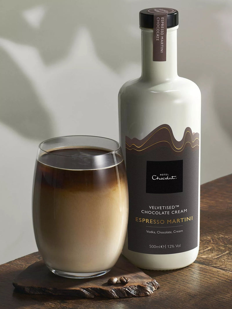 Hotel Chocolat Espresso Martini Velvetised Cream Liqueur 50cl, UK version