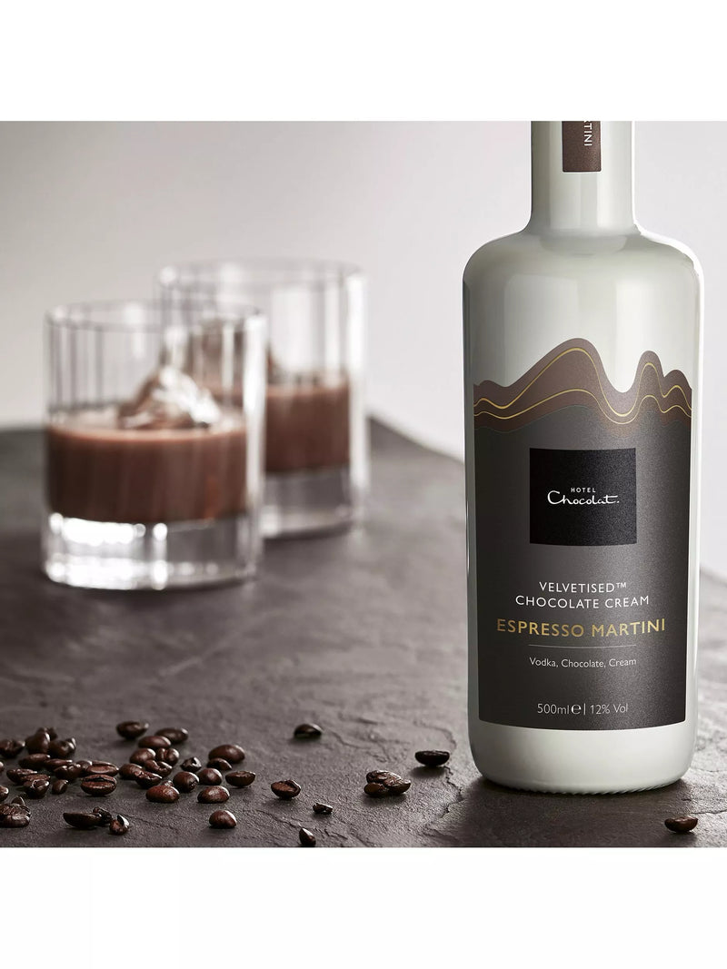 Hotel Chocolat Espresso Martini Velvetised Cream Liqueur 50cl, UK version
