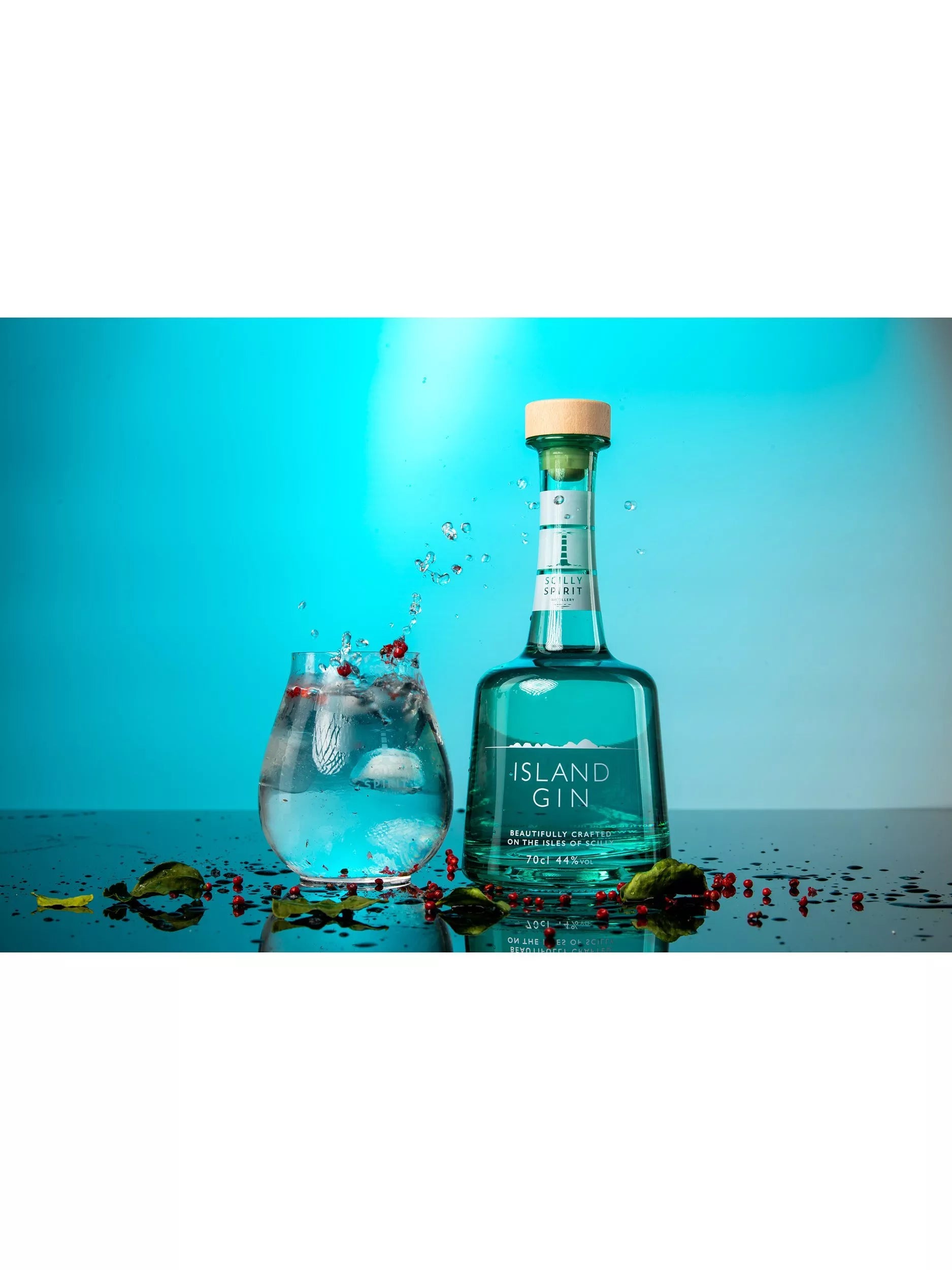 Scilly Spirit Distillery Island Gin 70cl, UK version