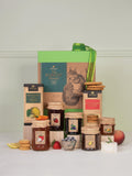 Edinburgh Preserves gift hamper with assorted preserves and biscuits - British product