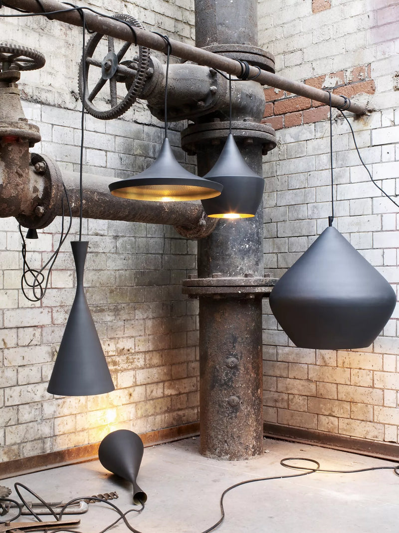 Tom Dixon Beat Tall LED pendant light 36x19cm (British brand)