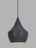 Tom Dixon Beat Fat LED ceiling light in black - British product