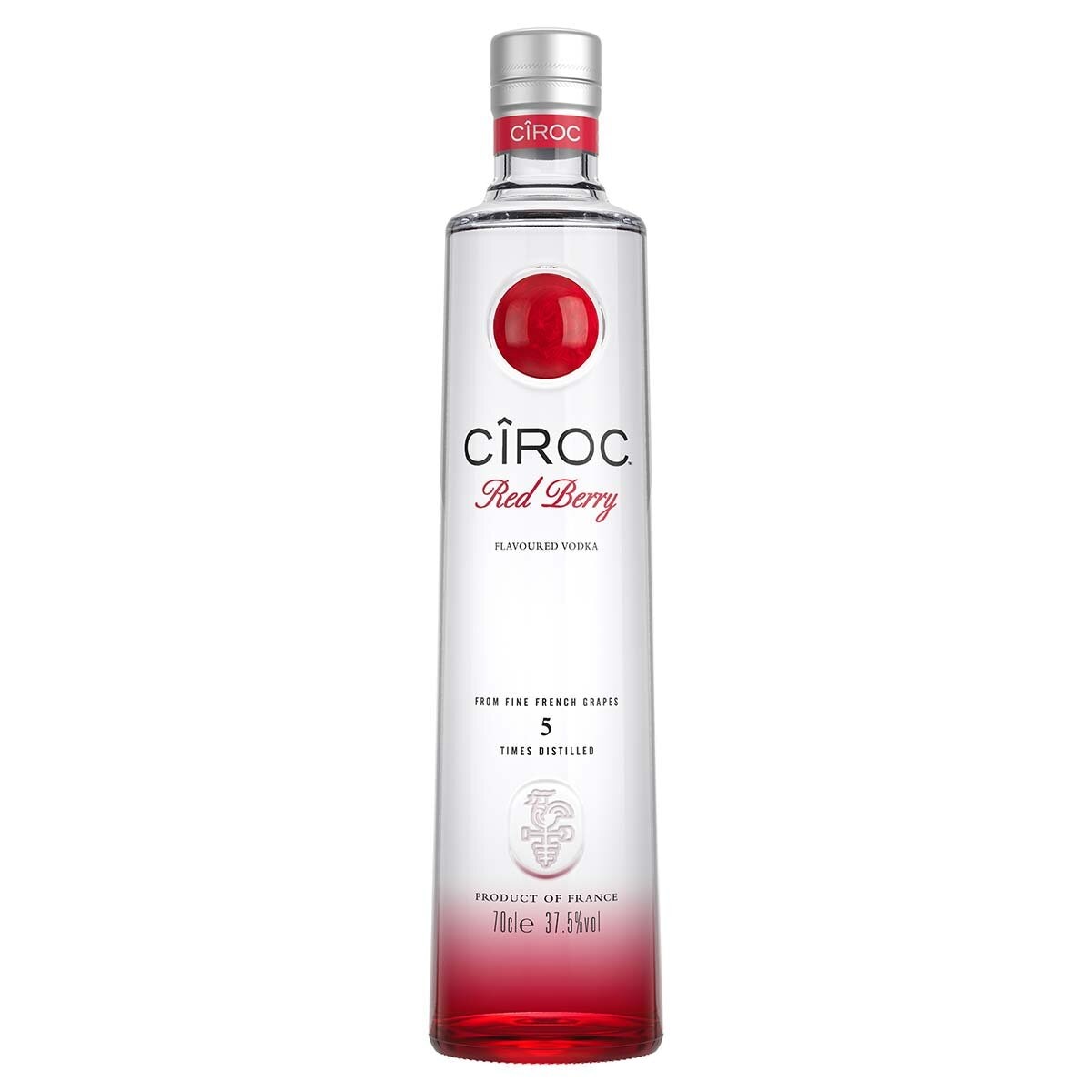 Ciroc Red Berry flavoured vodka 70cl (British brand)