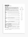 Simplicity sewing pattern Continental uniform - British product