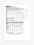 Simplicity sewing pattern scoop neck knit top, imported from the UK