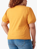 Simplicity sewing pattern scoop neck knit top, imported from the UK
