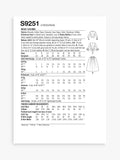Simplicity 18th century dress sewing pattern S9251 (British brand)
