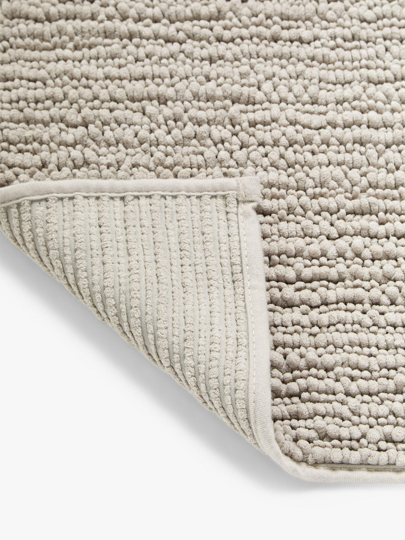 John Lewis recycled polyester bobble bath mat 80x50cm, UK version