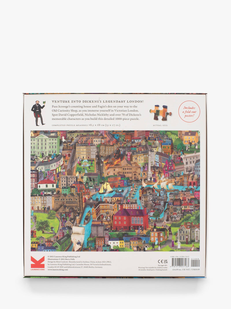 Laurence King Publishing The World of Charles Dickens 1000-piece jigsaw puzzle, UK version