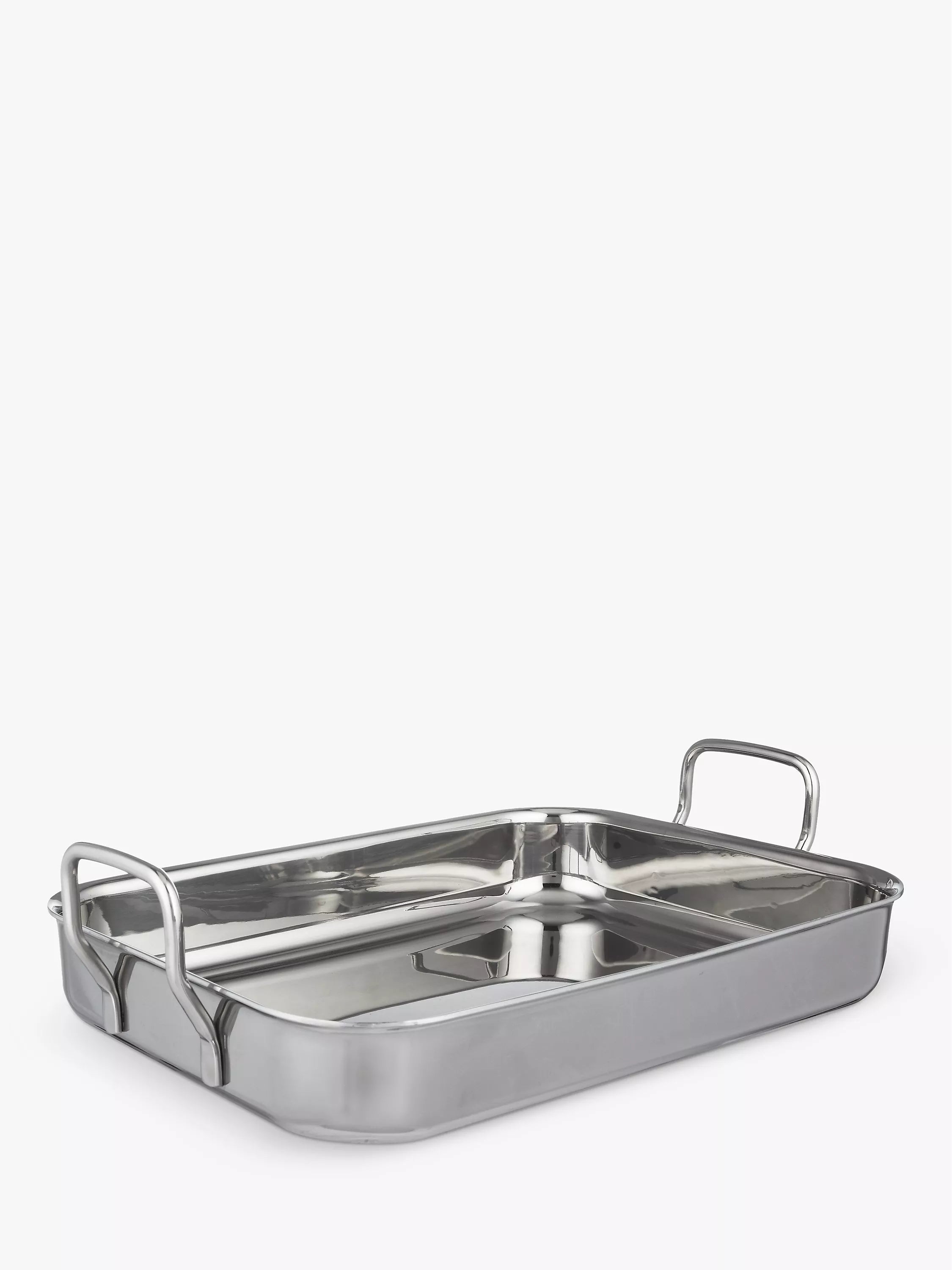 John Lewis 3-ply stainless steel roaster, imported from the UK
