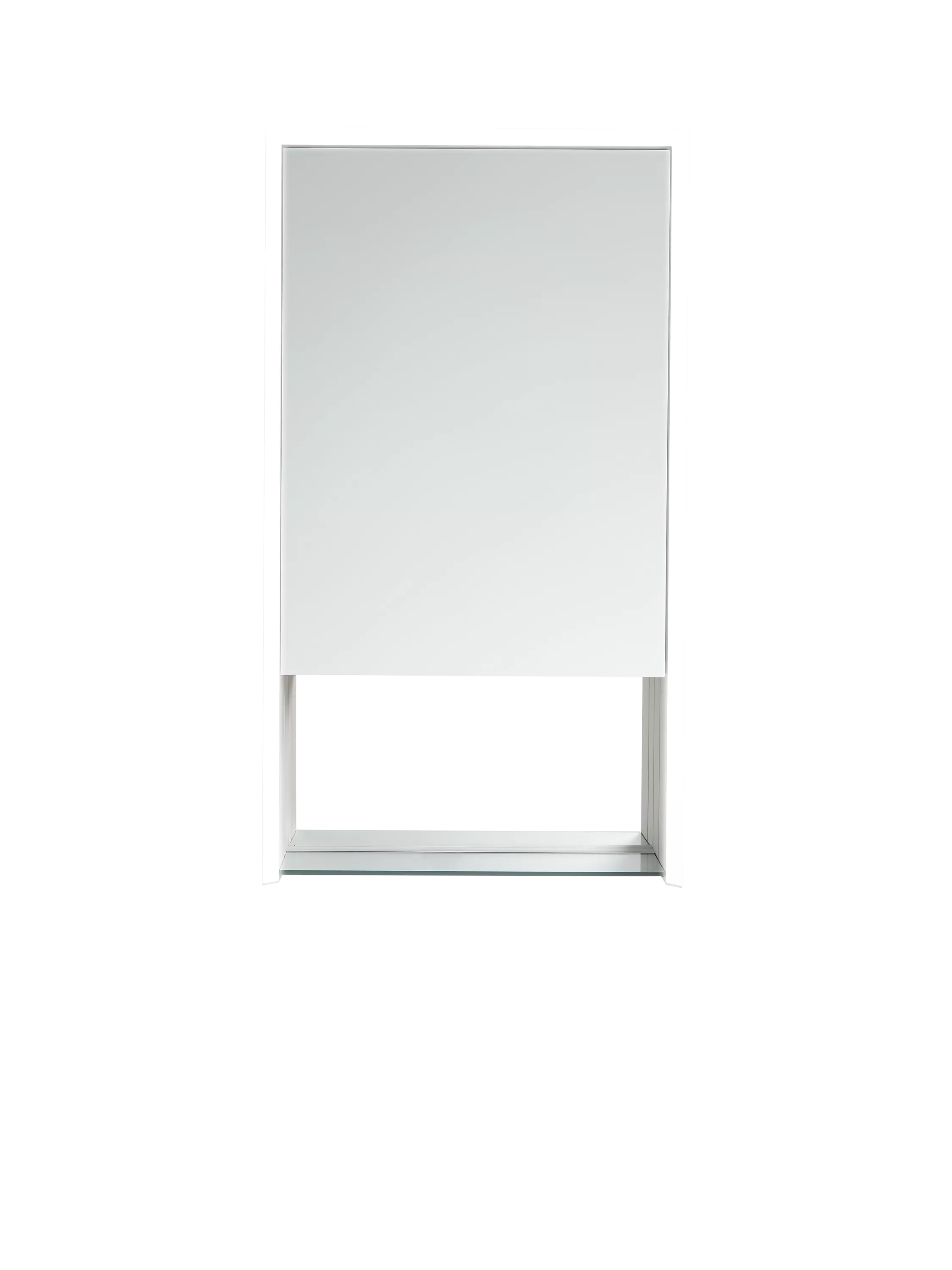 John Lewis mirrored illuminated bathroom cabinet with shelf - British product