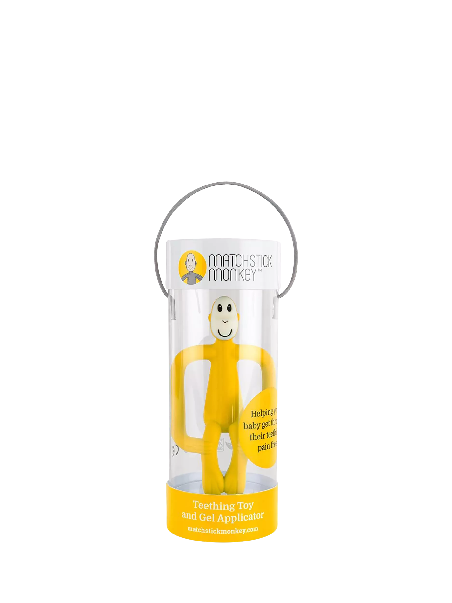 Matchstick Monkey teething toy and gel applicator, UK version