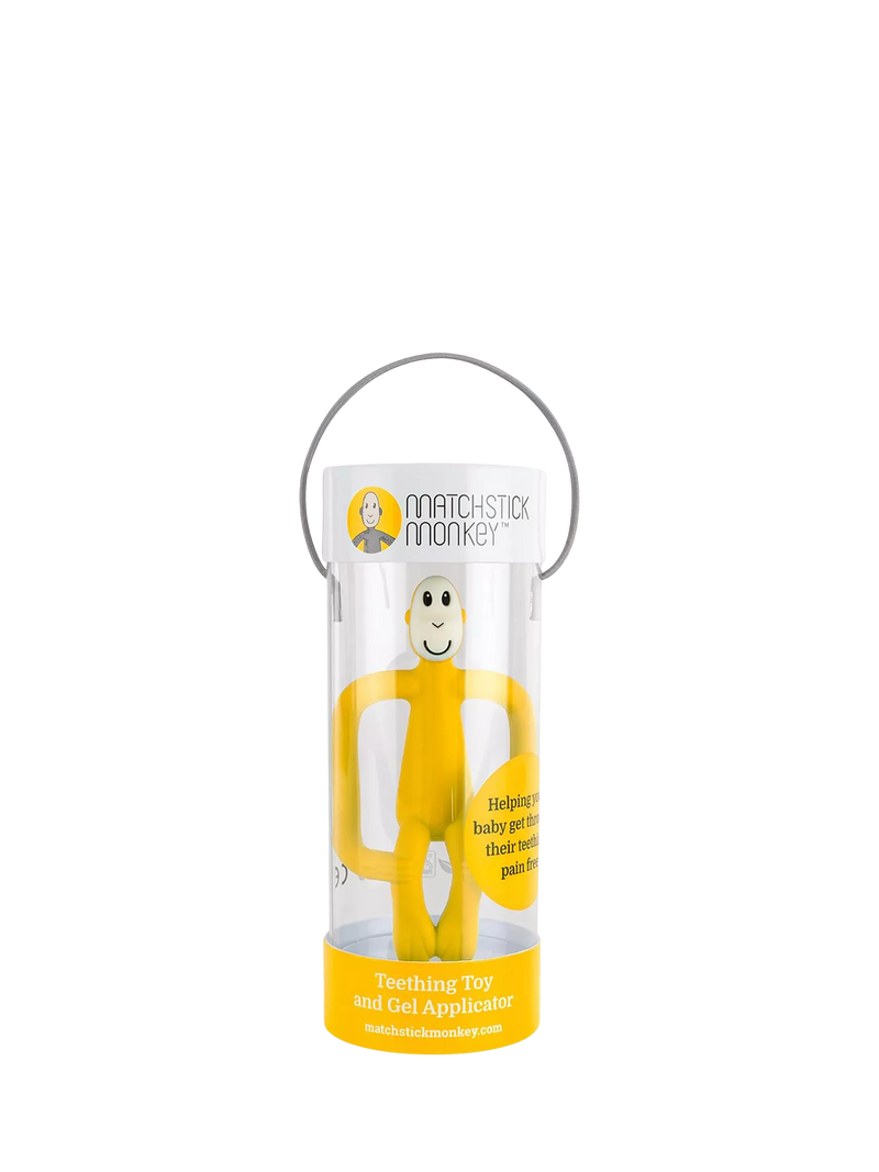 Matchstick Monkey teething toy and gel applicator, UK version
