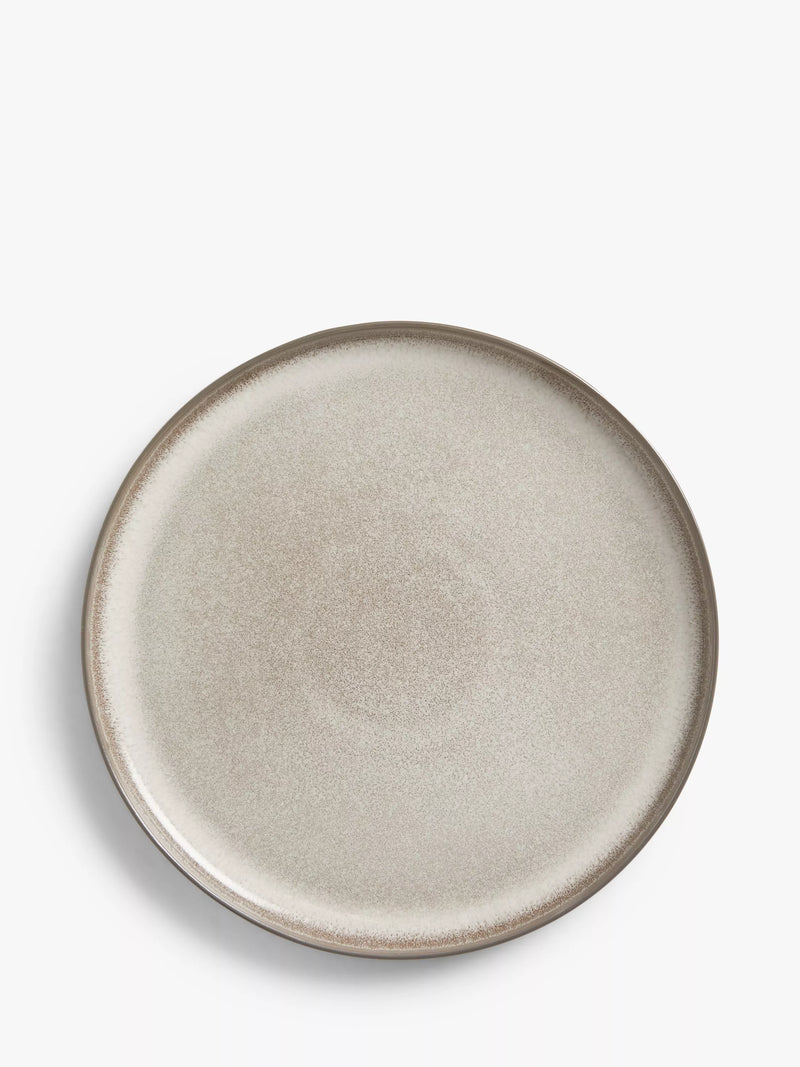 John Lewis Reactive Glaze Stoneware Side Plate, 20.6cm