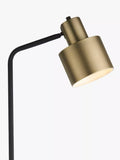 Bay Lighting floor lamp antique brass black, imported from the UK