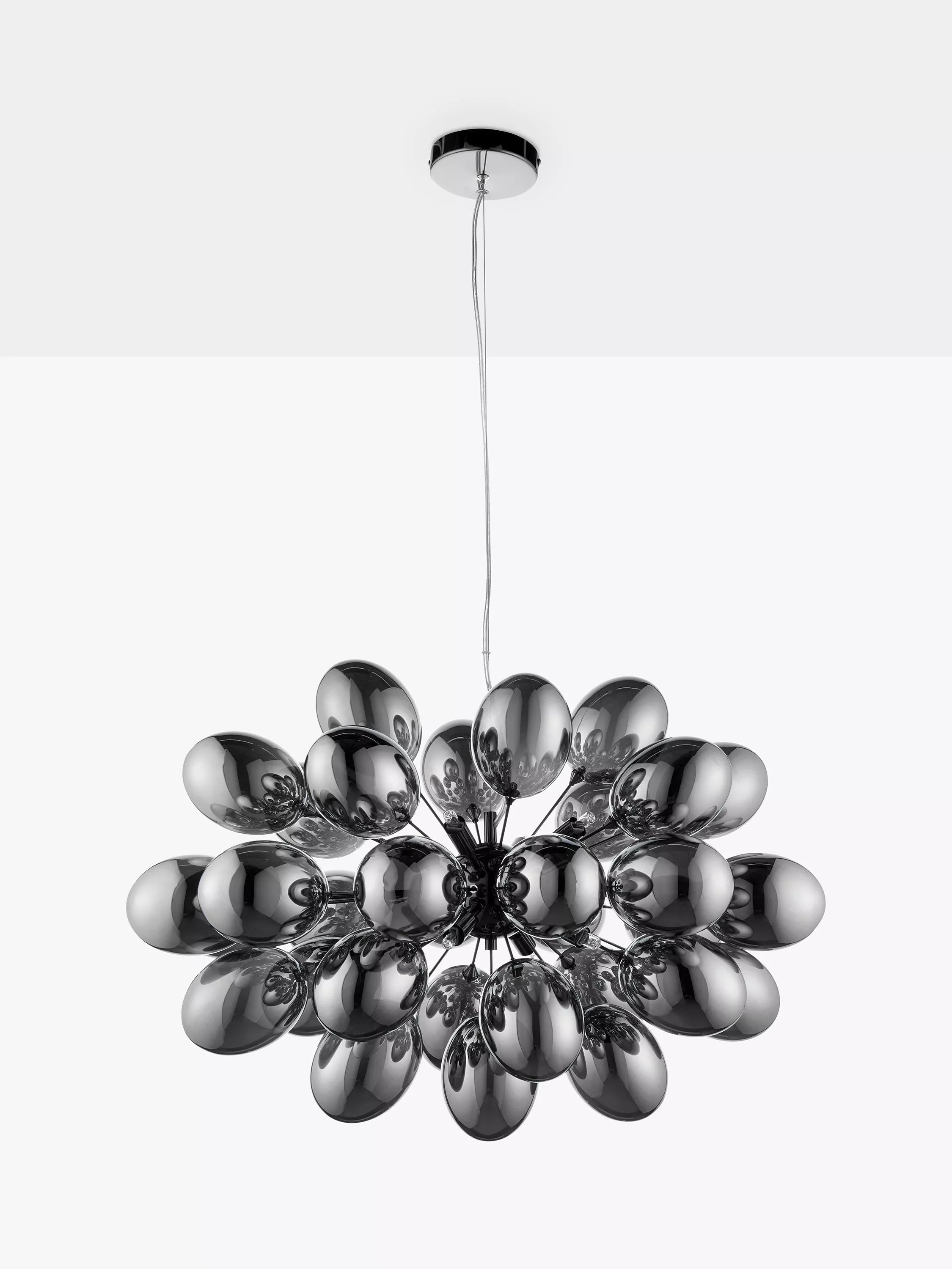 Bay Lighting Grandeur ceiling light black chrome (British brand)