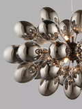 Bay Lighting Grandeur ceiling light black chrome (British brand)
