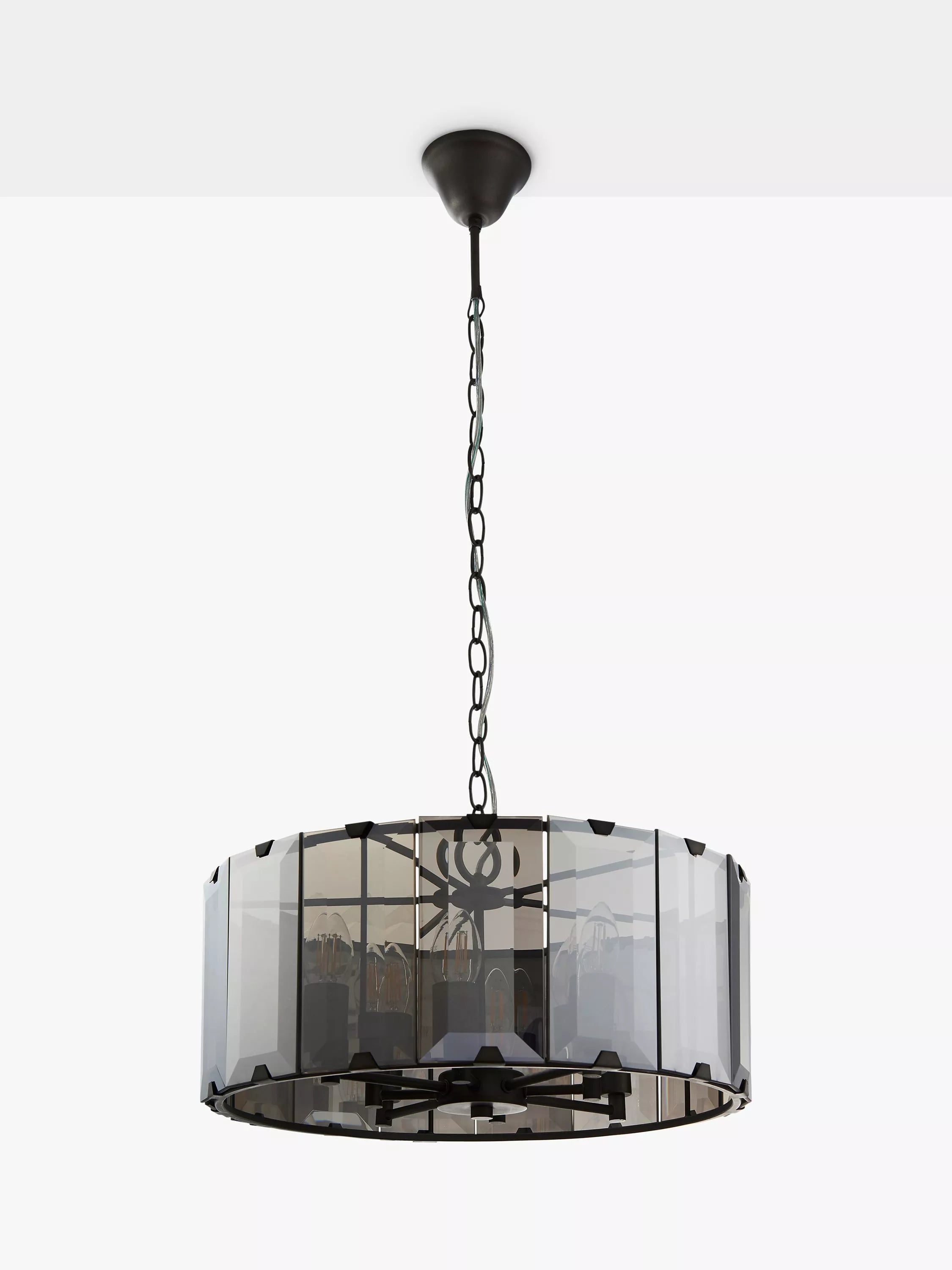 Bay Lighting ceiling light Slate Grey 20x50cm (British brand)