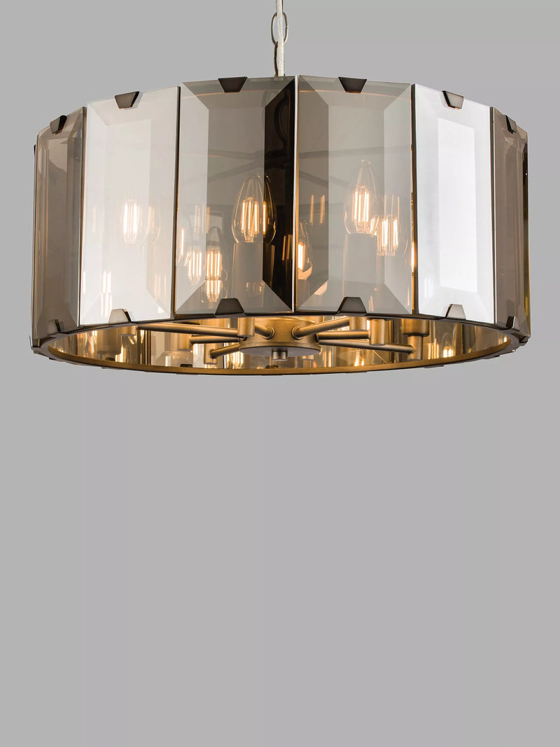Bay Lighting ceiling light Slate Grey 20x50cm (British brand)