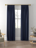 Sanderson Tuscany made to measure curtains in indigo, UK version