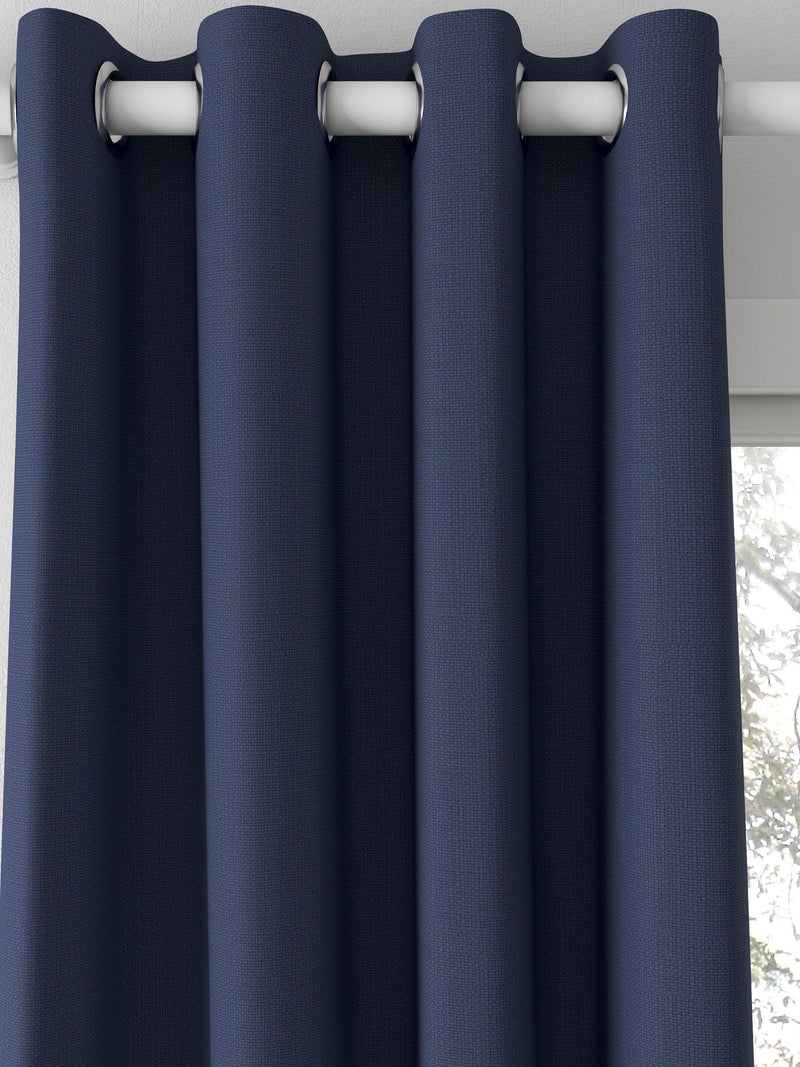 Sanderson Tuscany made to measure curtains in indigo, UK version