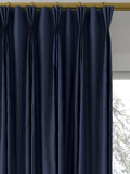 Sanderson Tuscany made to measure curtains in indigo, UK version