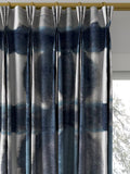 Harlequin Delphis curtains or roman blind Ink (British brand)