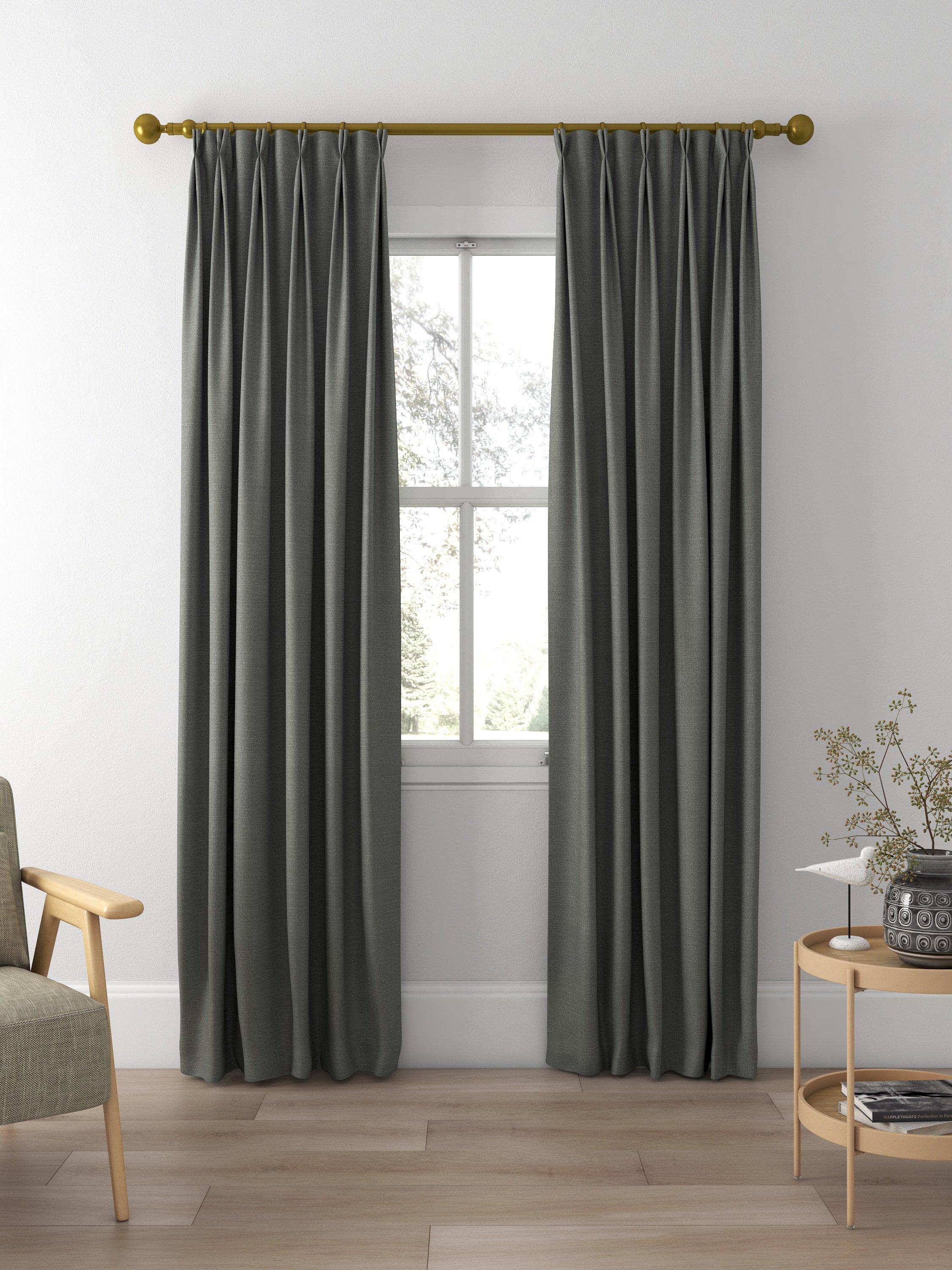 Sanderson Tuscany curtains field mushroom made to measure (British brand)