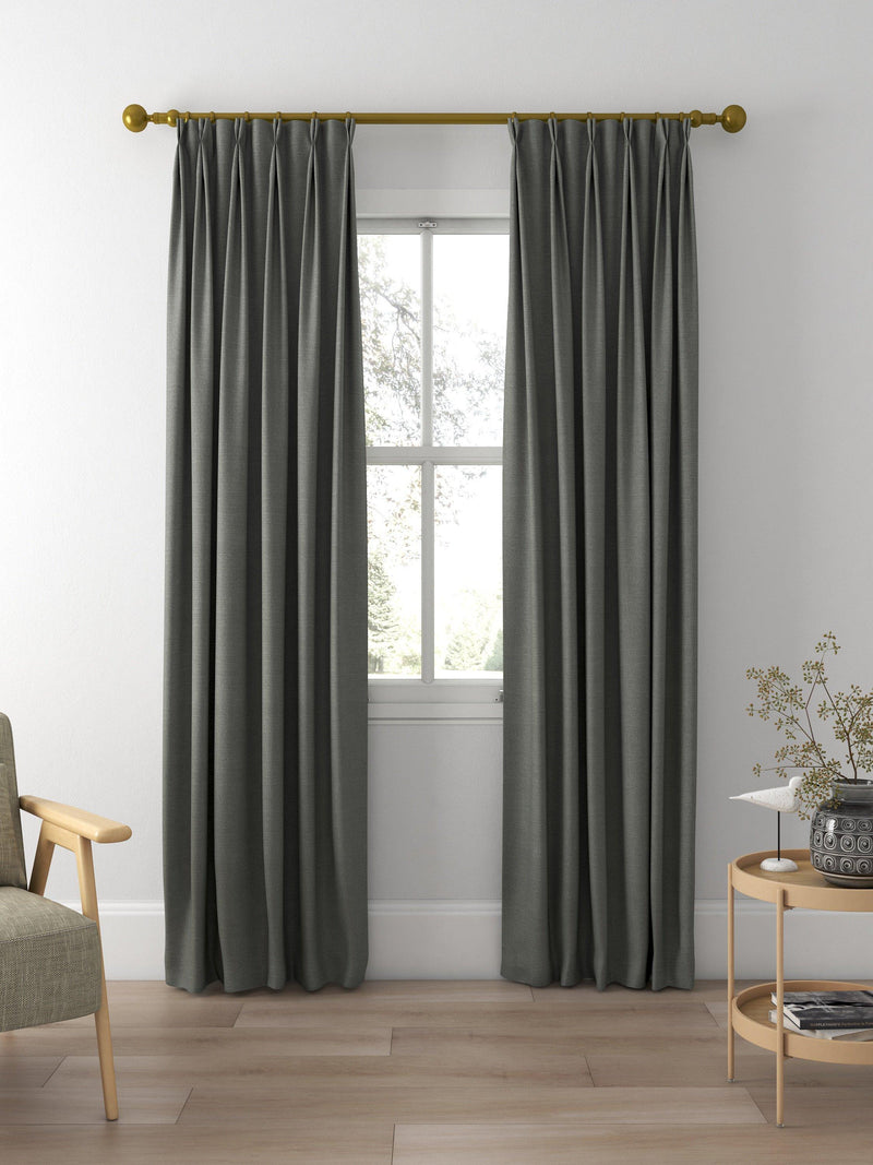 Sanderson Tuscany curtains field mushroom made to measure (British brand)
