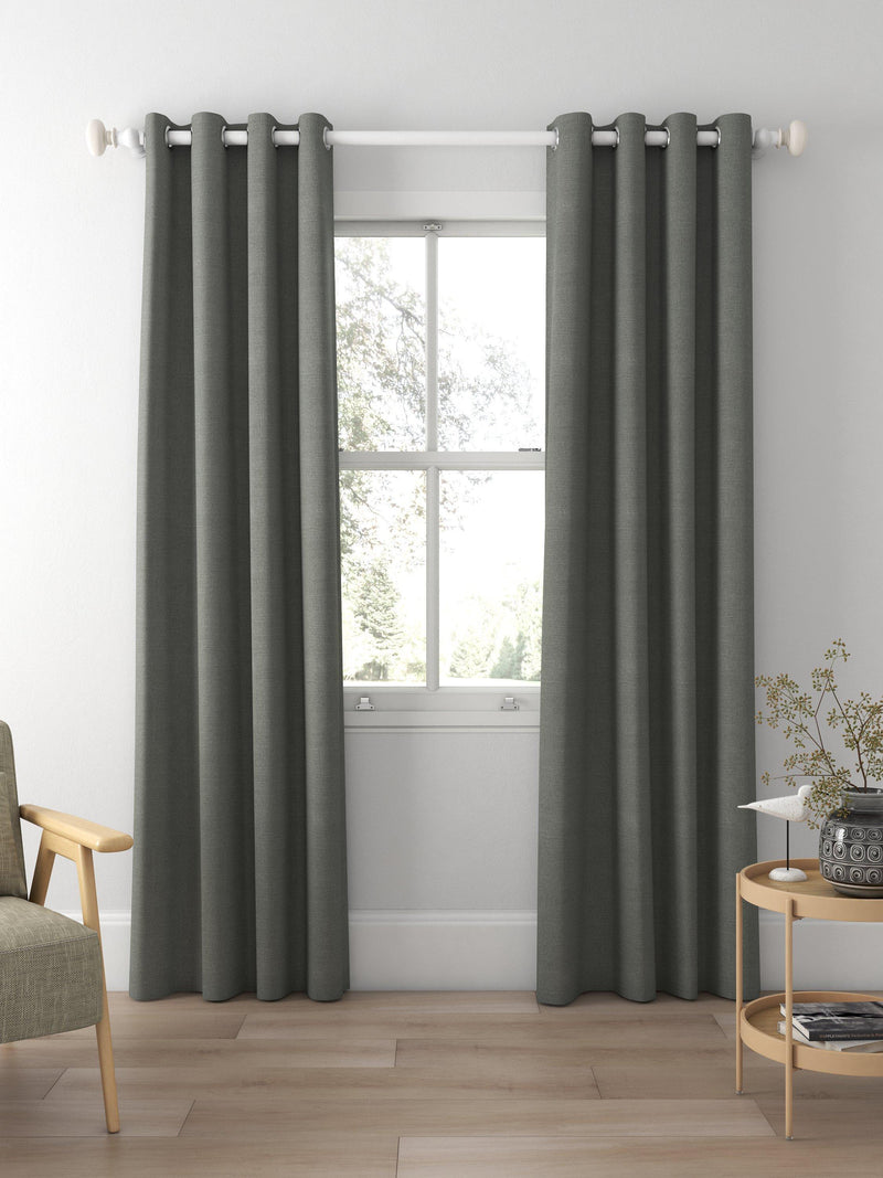 Sanderson Tuscany curtains field mushroom made to measure (British brand)