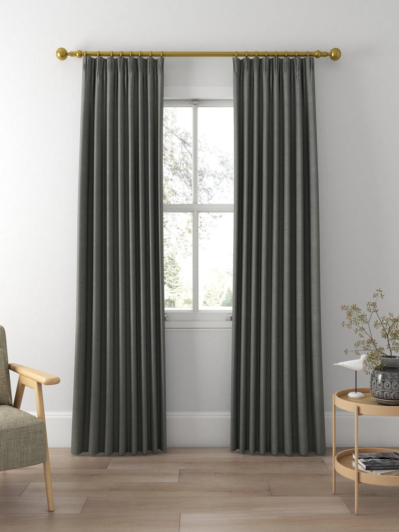 Sanderson Tuscany curtains field mushroom made to measure (British brand)