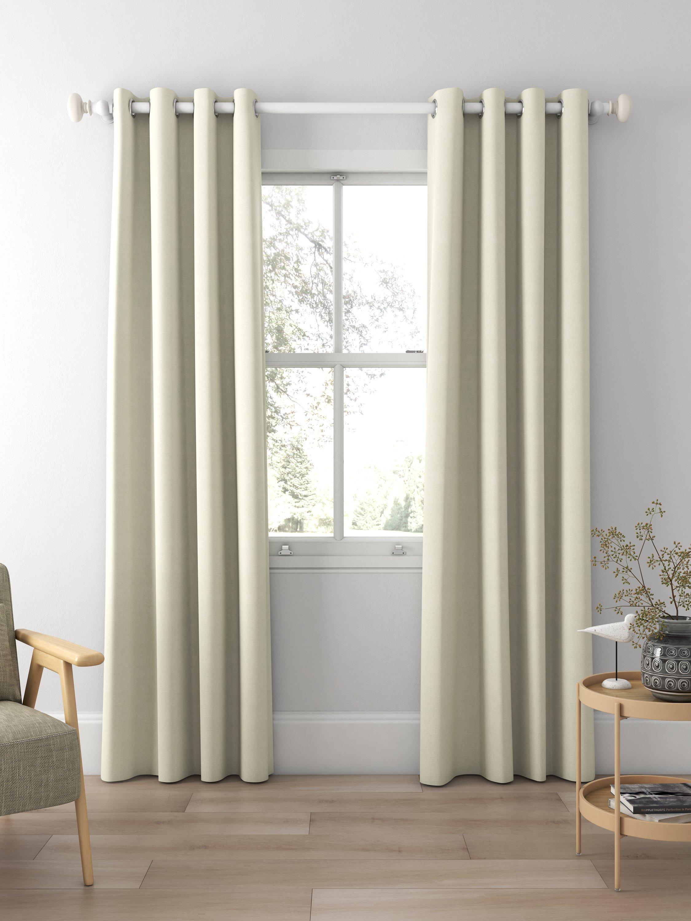 Sanderson Tuscany II made to measure curtains Manilla Beige, UK version