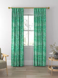 Morris & Co. Willow Boughs curtains in Sky/Leaf Green, UK version