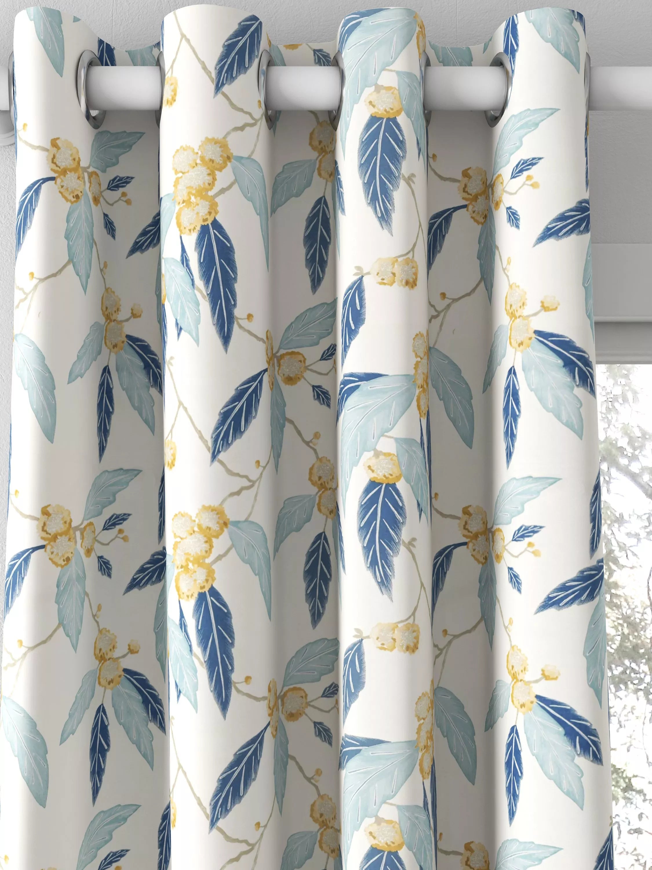 Harlequin Coppice made to measure floral curtains, UK version