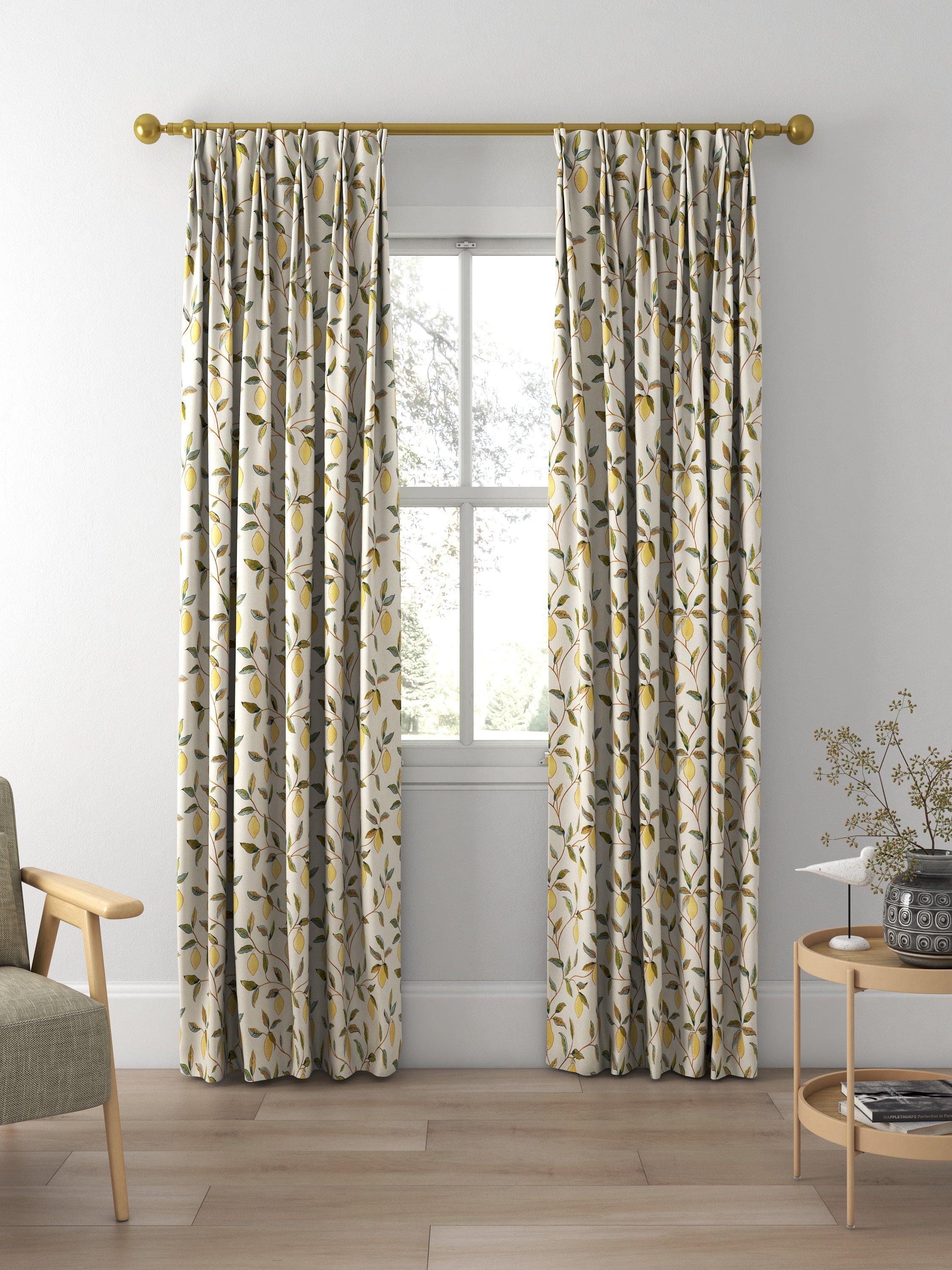 Morris & Co. Lemon Tree embroidered curtain - UK version