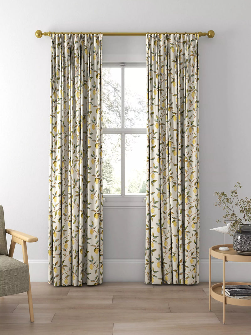 Morris & Co. Lemon Tree embroidered curtain - UK version