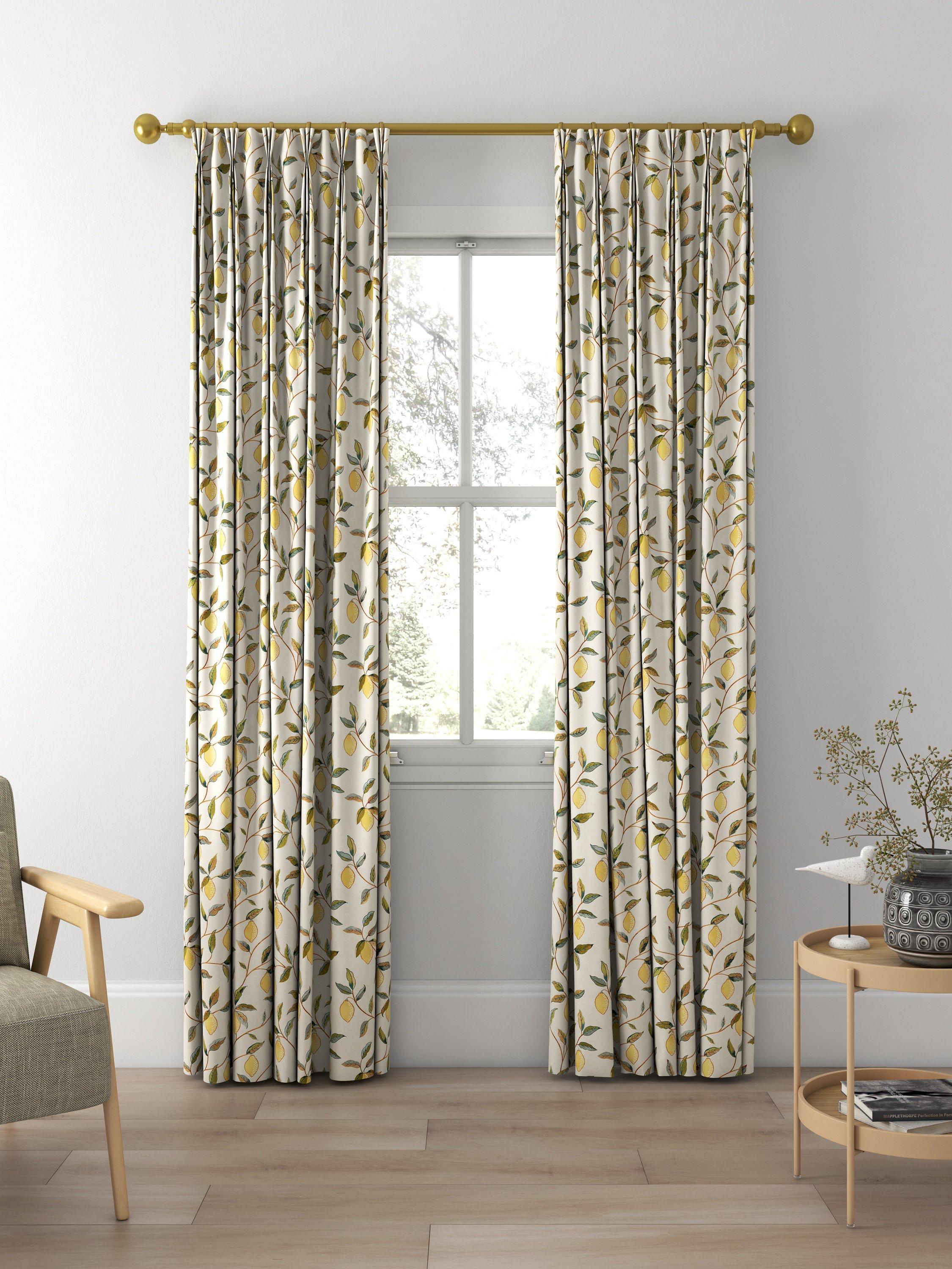 Morris & Co. Lemon Tree embroidered curtain - UK version