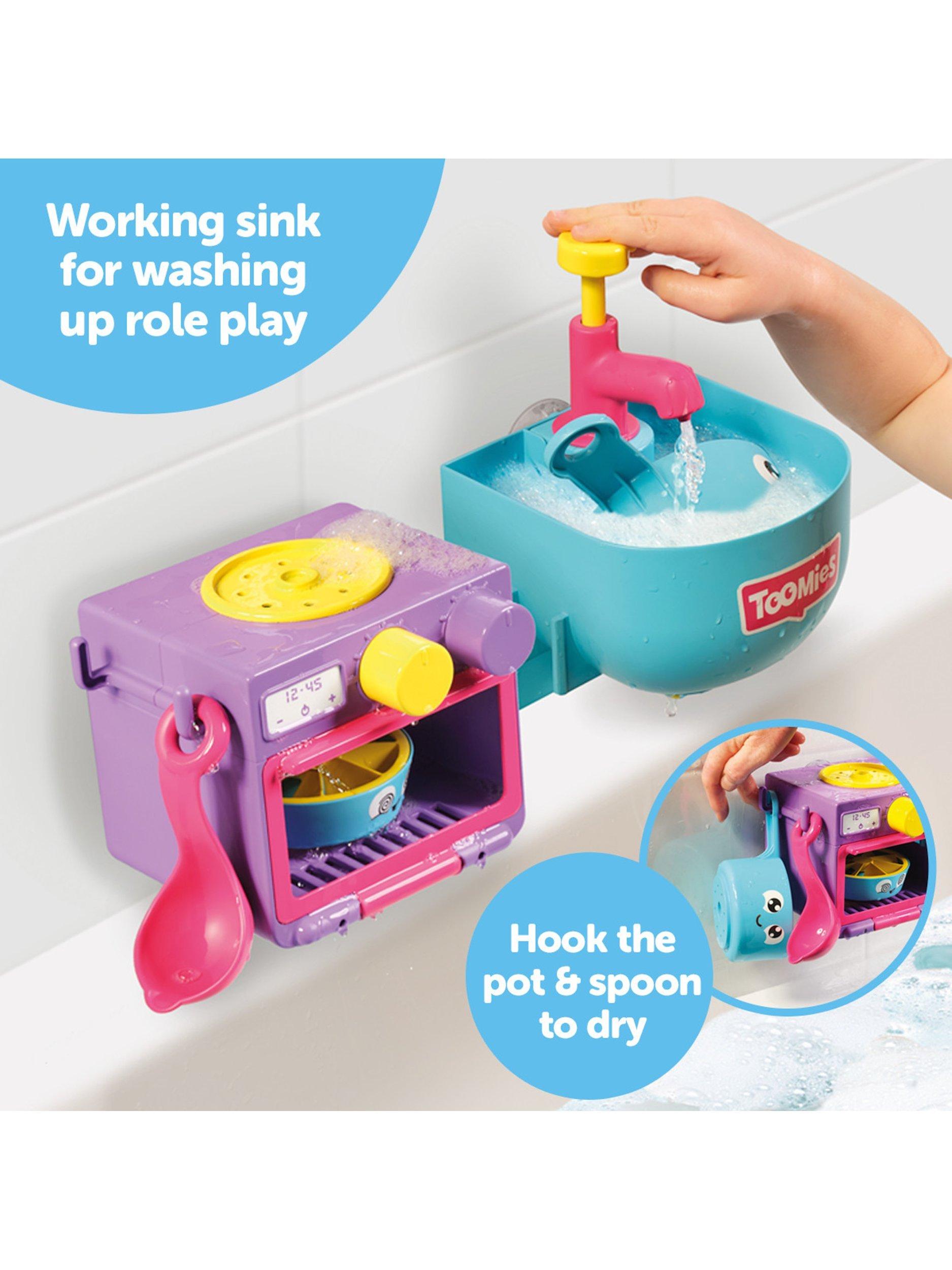 TOMY Toomies Bubble and Bake Bathtime Kitchen toy (British brand)