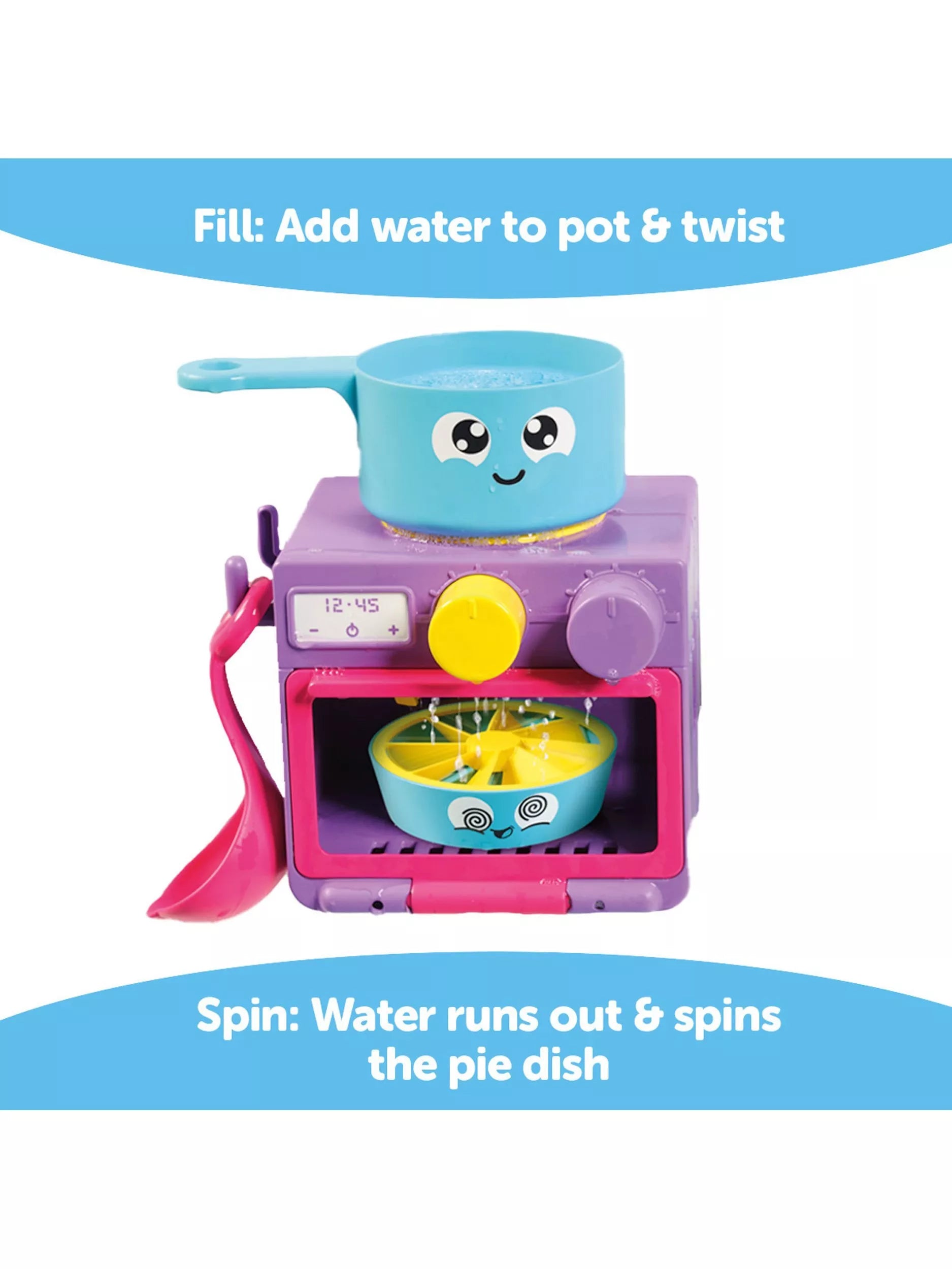 TOMY Toomies Bubble and Bake Bathtime Kitchen toy (British brand)