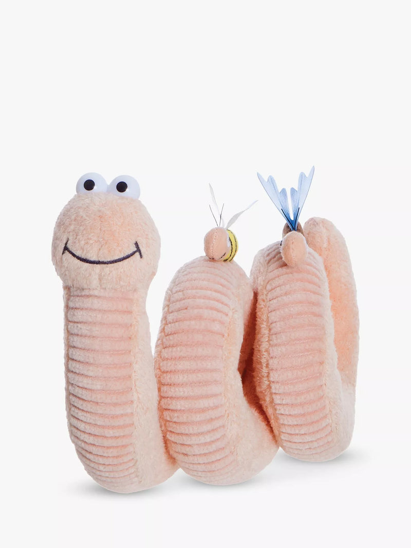 Julia Donaldson Superworm plush toy - British product