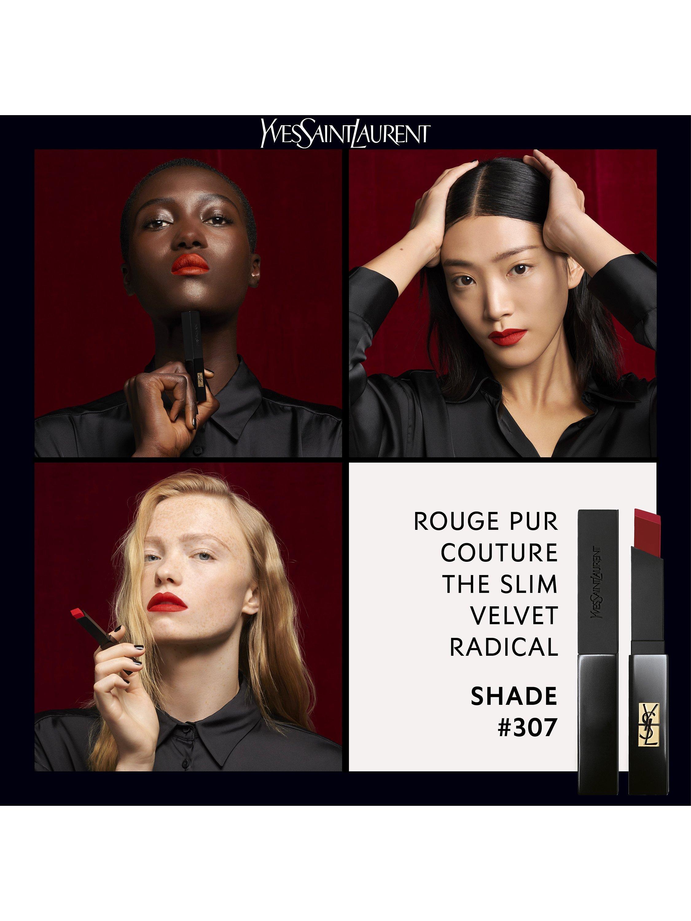 Yves Saint Laurent velvet radical lipstick (British brand)