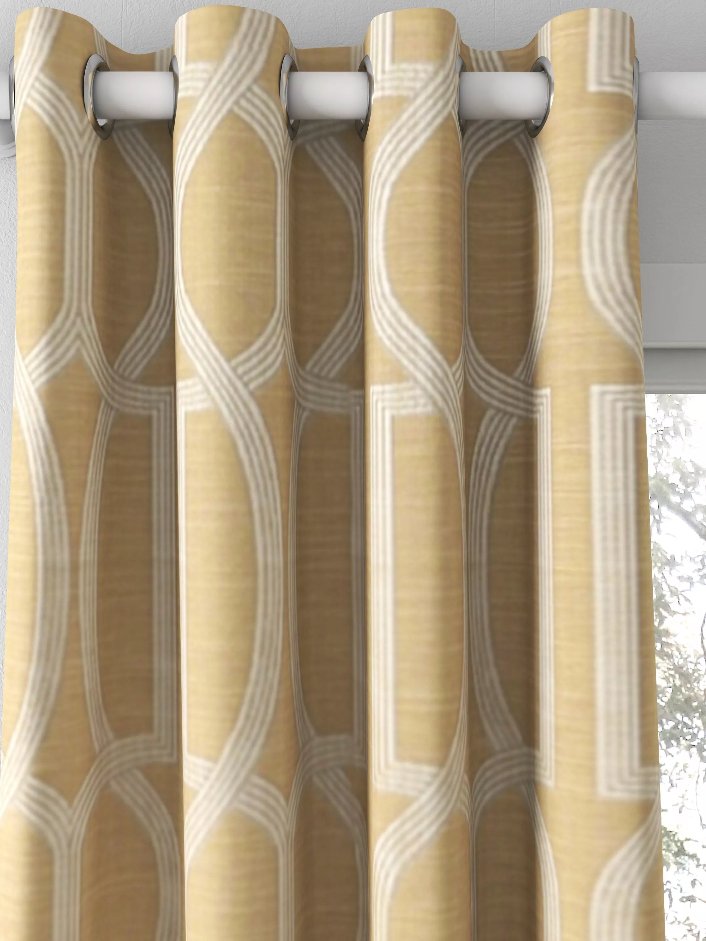 Prestigious Textiles Destiny made to measure curtains or roman blind Ember, UK version