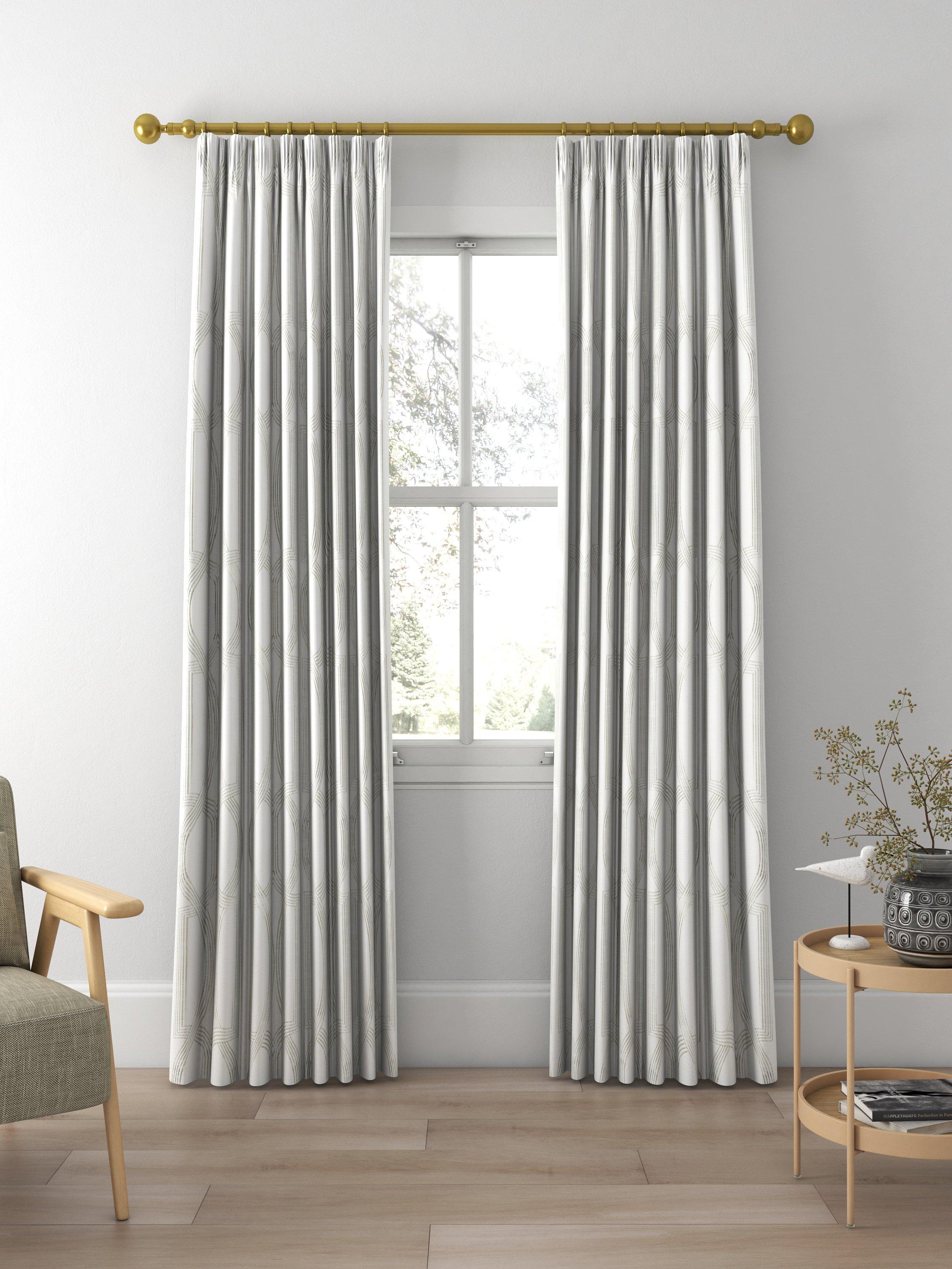 Prestigious Textiles Destiny Chalk curtains - British product